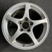 17" CORVETTE 00 17x8.5 , aluminum, , Original OEM Wheel Rim - Angle View