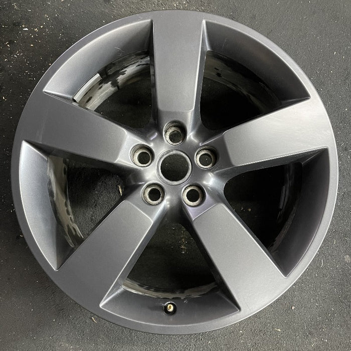 20" DEFENDER 20-24 20x8.5 5 spoke straight spoke gray Original OEM Wheel Rim - Additional View