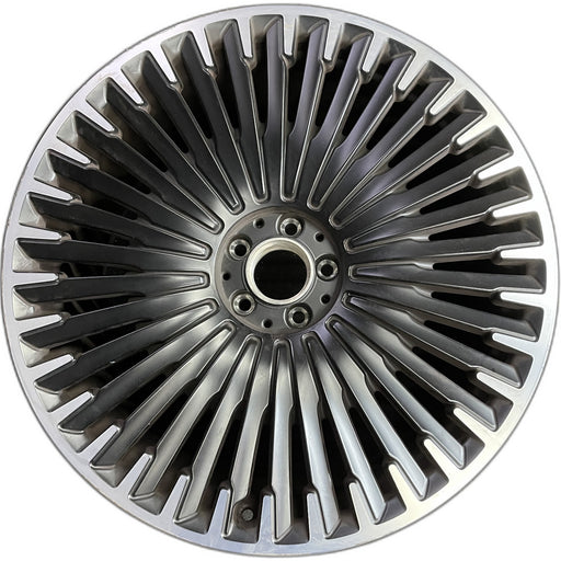 22" EQS-CLASS 23-24 297 Type, 22x10 Original OEM Wheel Rim - Front View