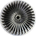 22" EQS-CLASS 23-24 297 Type, 22x10 Original OEM Wheel Rim - Front View