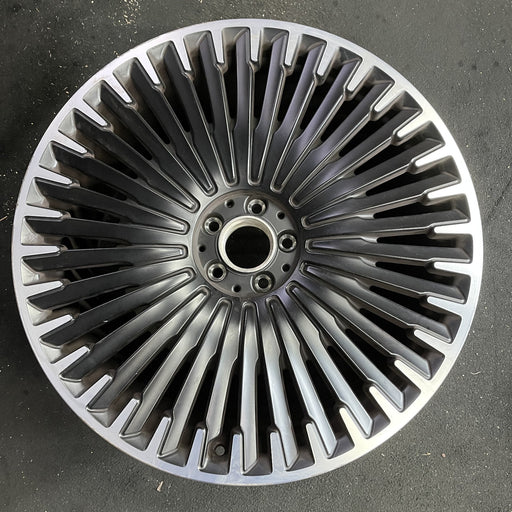 22" EQS-CLASS 23-24 297 Type, 22x10 Original OEM Wheel Rim - Angle View