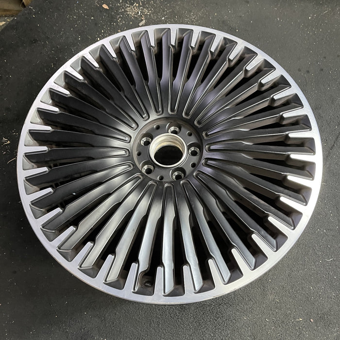 22" EQS-CLASS 23-24 297 Type, 22x10 Original OEM Wheel Rim - Side Profile