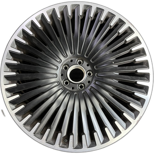 22" EQS-CLASS 23-24 297 Type, 22x10 Original OEM Wheel Rim - Front View