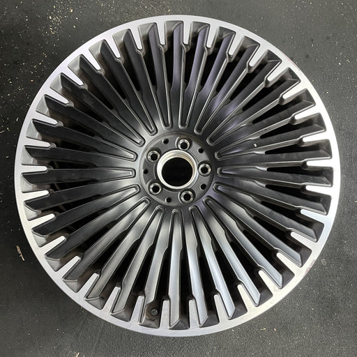 22" EQS-CLASS 23-24 297 Type, 22x10 Original OEM Wheel Rim - Angle View