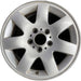 16" BMW 320i 01-05 , 16x7, alloy, 7 spoke, flat spoke Original OEM Wheel Rim - Front View