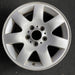 16" BMW 320i 01-05 , 16x7, alloy, 7 spoke, flat spoke Original OEM Wheel Rim - Angle View