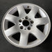 16" BMW 320i 01-05 , 16x7, alloy, 7 spoke, flat spoke Original OEM Wheel Rim - Close-Up Detail
