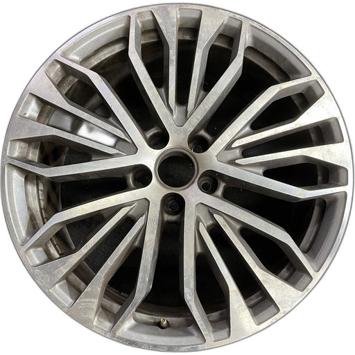 20" AUDI A6 16 20x8.5 , 5 single spoke, star design Original OEM Wheel Rim - Front View