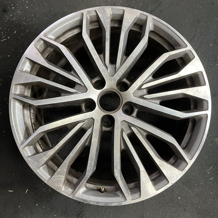 20" AUDI A6 16 20x8.5 , 5 single spoke, star design Original OEM Wheel Rim - Angle View