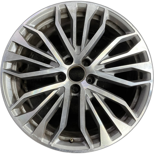 20" AUDI A6 16 20x8.5 , 5 single spoke, star design Original OEM Wheel Rim - Front View