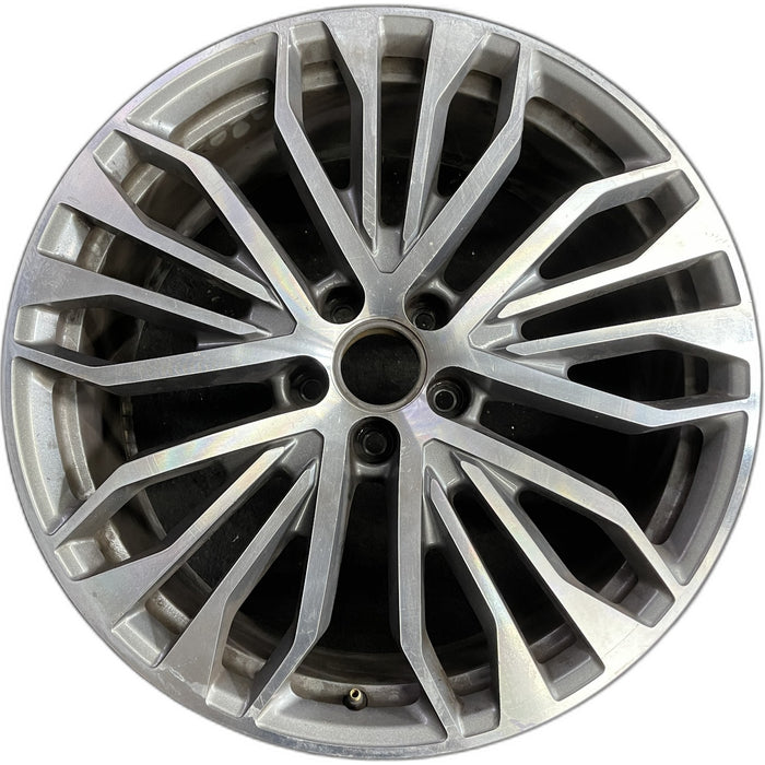 20" AUDI A6 16 20x8.5 , 5 single spoke, star design Original OEM Wheel Rim - Front View