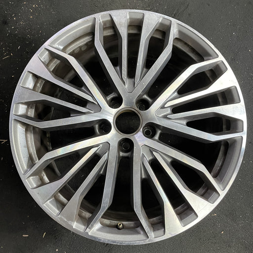 20" AUDI A6 16 20x8.5 , 5 single spoke, star design Original OEM Wheel Rim - Angle View