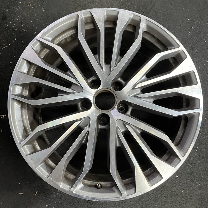 20" AUDI A6 16 20x8.5 , 5 single spoke, star design Original OEM Wheel Rim - Angle View
