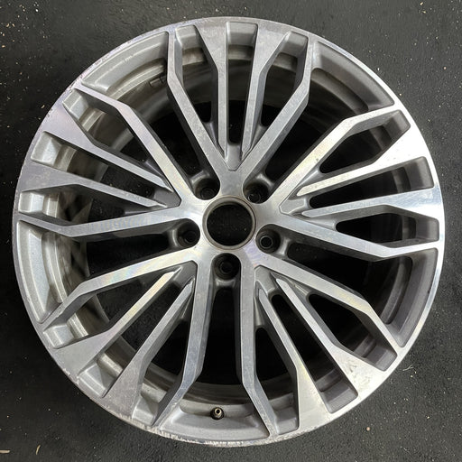 20" AUDI A6 16 20x8.5 , 5 single spoke, star design Original OEM Wheel Rim - Angle View
