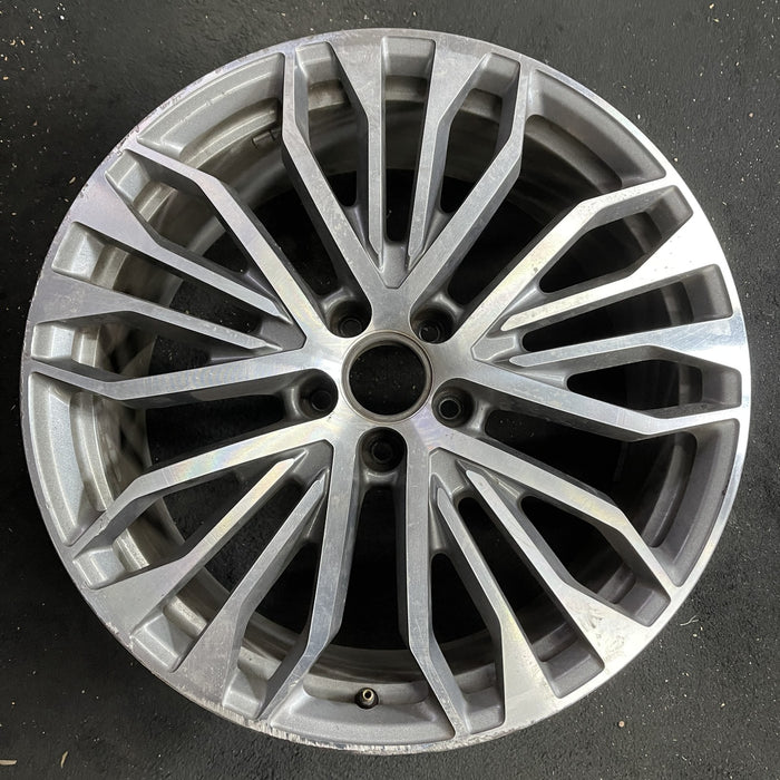 20" AUDI A6 16 20x8.5 , 5 single spoke, star design Original OEM Wheel Rim - Angle View