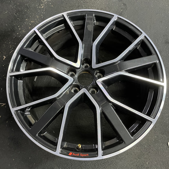 20" AUDI Q5 21-22 20x8 , 15 spoke Original OEM Wheel Rim - Side Profile