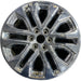 20" FORD F150 PICKUP 24-26 20x8.5, , split spoke, , chrome Original OEM Wheel - Front View