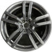 21" BMW X5M 21-24 21x10.5, 10 spoke, 5 split spoke Original OEM Wheel Rim - Front View