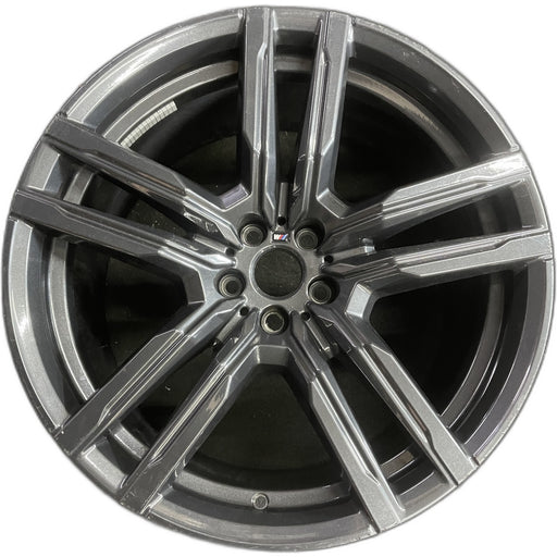 21" BMW X5M 21-24 21x11.5 Original OEM Wheel Rim - Front View