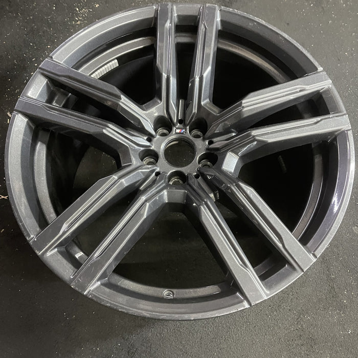 21" BMW X5M 21-24 21x11.5 Original OEM Wheel Rim - Side Profile
