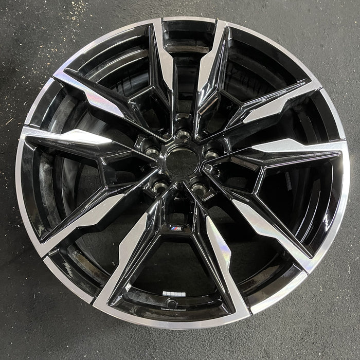 19" I4 22-24 19x9, , U spoke Original OEM Wheel Rim - Side Profile