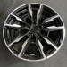 19" I4 22-24 19x9, , U spoke Original OEM Wheel Rim - Side Profile