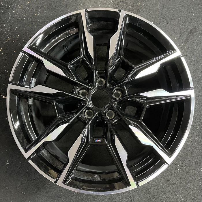 19" I4 22-24 19x8.5, , V spoke Original OEM Wheel Rim - Additional View