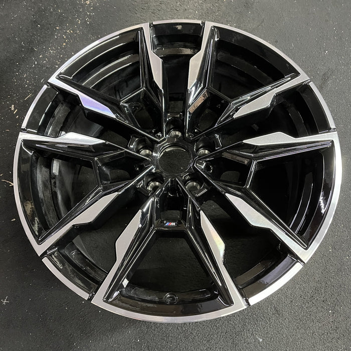 19" I4 22-24 19x8.5, , V spoke Original OEM Wheel Rim - View 7