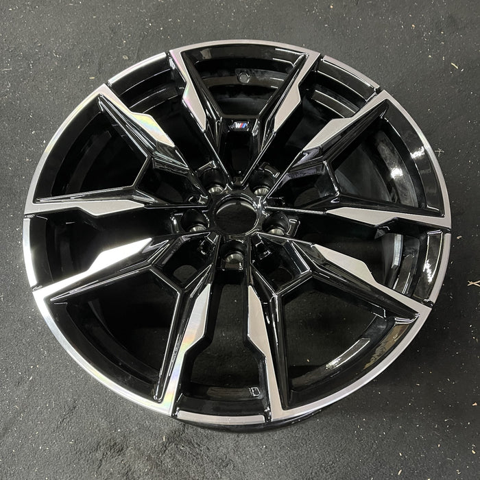 19" I4 22-24 19x8.5, , V spoke Original OEM Wheel Rim - View 8