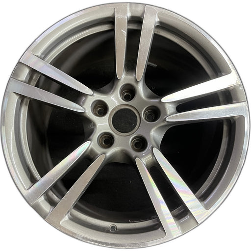 20" PORSCHE PANAMERA 10-16 , 20x11, 5 double spoke Original OEM Wheel Rim - Front View
