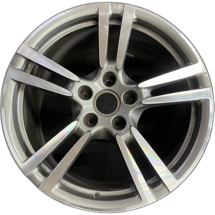 20" PORSCHE PANAMERA 10-16 , 20x11, 5 double spoke Original OEM Wheel Rim - Front View