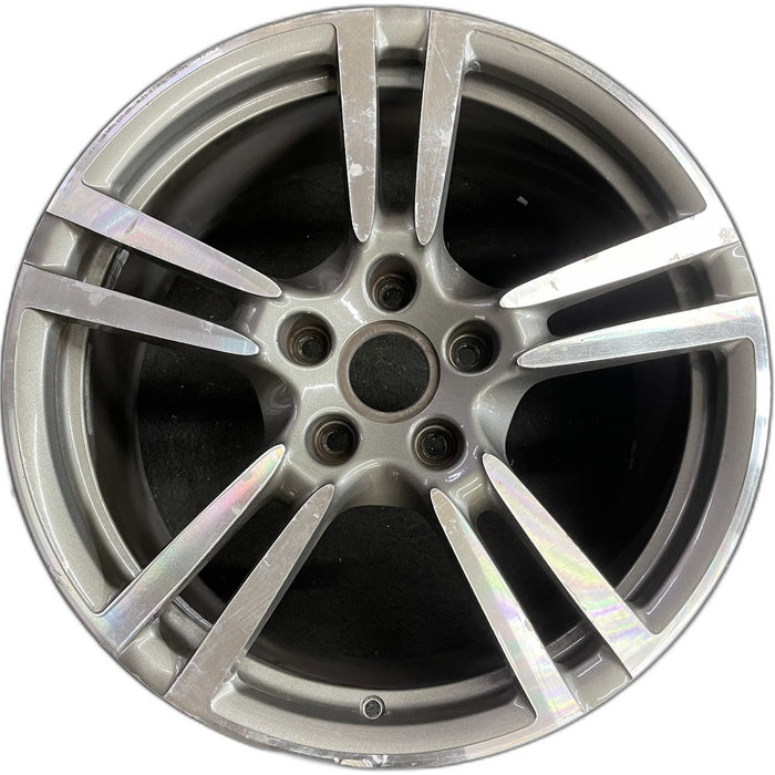 20" PORSCHE PANAMERA 10-16 , 20x9.5, 5 double spoke Original OEM Wheel Rim - Front View