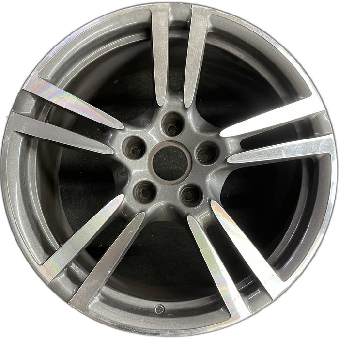 20" PORSCHE PANAMERA 10-16 , 20x9.5, 5 double spoke Original OEM Wheel Rim - Front View