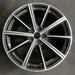 21" AUDI Q7 20-24 21x9.5 , 10 spoke Original OEM Wheel Rim - Angle View