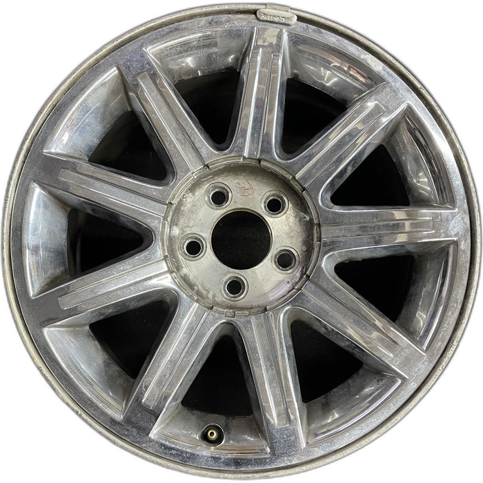 18" 300 05-06 18x7.5, , 9 spoke Original OEM Wheel Rim - Front View