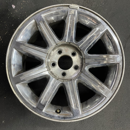 18" 300 05-06 18x7.5, , 9 spoke Original OEM Wheel Rim - Angle View