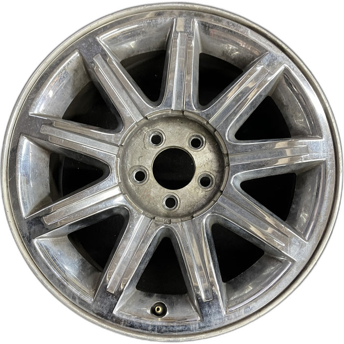 18" 300 05-06 18x7.5, , 9 spoke Original OEM Wheel Rim - Front View