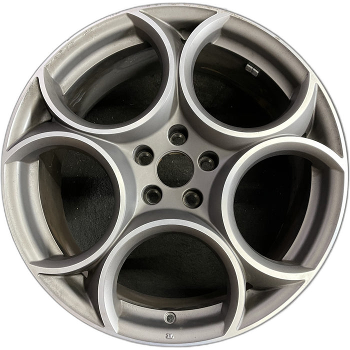 19" STELVIO 18-21 , 19x8, 5 spoke, 5 hole design Original OEM Wheel Rim - Front View