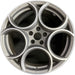 19" STELVIO 18-21 , 19x8, 5 spoke, 5 hole design Original OEM Wheel Rim - Front View