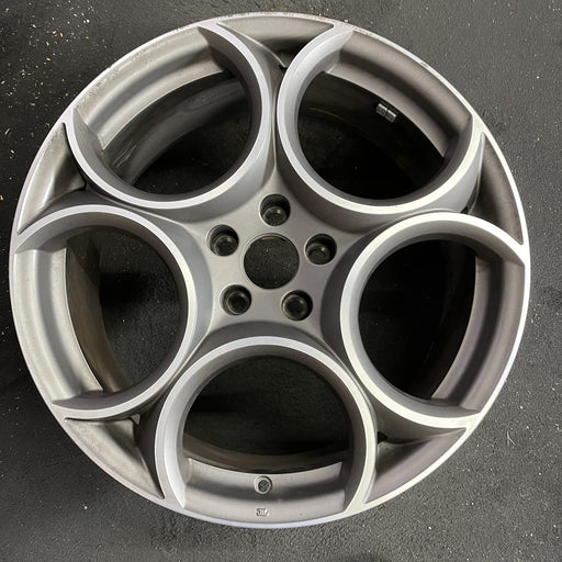 19" STELVIO 18-21 , 19x8, 5 spoke, 5 hole design Original OEM Wheel Rim - Angle View