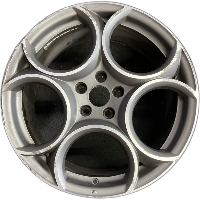 19" STELVIO 18-21 , 19x8, 5 spoke, 5 hole design Original OEM Wheel Rim - Front View