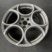 19" STELVIO 18-21 , 19x8, 5 spoke, 5 hole design Original OEM Wheel Rim - Close-Up Detail