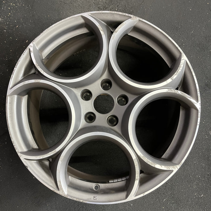 19" STELVIO 18-21 , 19x8, 5 spoke, 5 hole design Original OEM Wheel Rim - Angle View