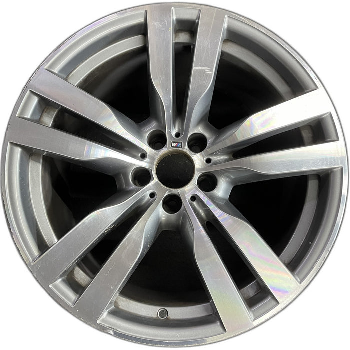 20" BMW X5M 10-13 20x11 , , double spoke, wide spoke Original OEM Wheel Rim - Front View