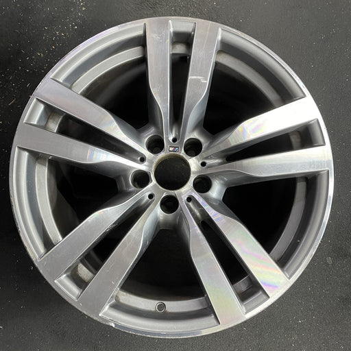 20" BMW X5M 10-13 20x11 , , double spoke, wide spoke Original OEM Wheel Rim - Angle View