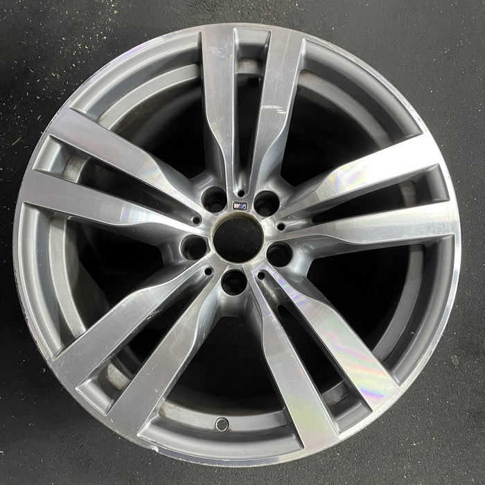 20" BMW X5M 10-13 20x11 , , double spoke, wide spoke Original OEM Wheel Rim - Angle View