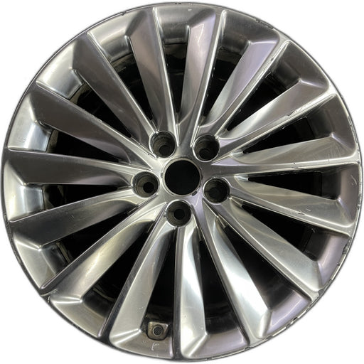 19" EQUUS 14-16 , 19x9 Original OEM Wheel Rim - Front View