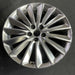 19" EQUUS 14-16 , 19x9 Original OEM Wheel Rim - Side Profile