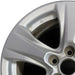 17" RAV4 19-25 17x7 alloy 5 spoke silver Original OEM Wheel Rim - Angle View