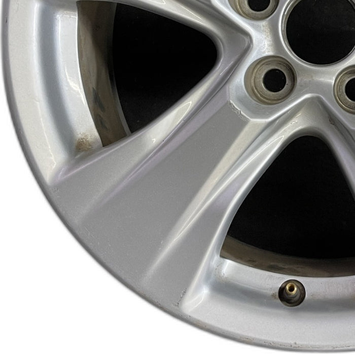 17" RAV4 19-25 17x7 alloy 5 spoke silver Original OEM Wheel Rim - Back View